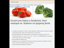Tablet Screenshot of jedalenvrutky.sk